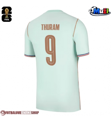 Francie Marcus Thuram #9 Venkovní Dres MS 2026 Krátkým Rukávem
