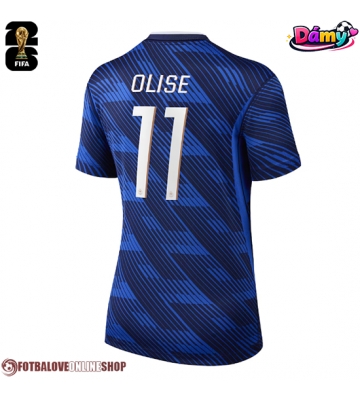 Francie Michael Olise #11 Domácí Dres pro Dámy MS 2026 Krátkým Rukávem