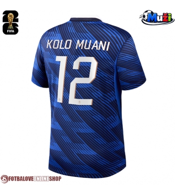 Francie Randal Kolo Muani #12 Domácí Dres MS 2026 Krátkým Rukávem