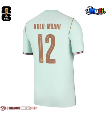 Francie Randal Kolo Muani #12 Venkovní Dres MS 2026 Krátkým Rukávem