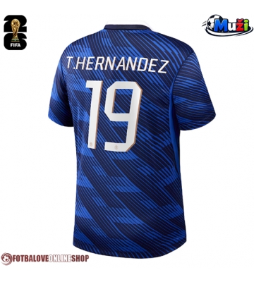 Francie Theo Hernandez #19 Domácí Dres MS 2026 Krátkým Rukávem