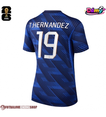 Francie Theo Hernandez #19 Domácí Dres pro Dámy MS 2026 Krátkým Rukávem