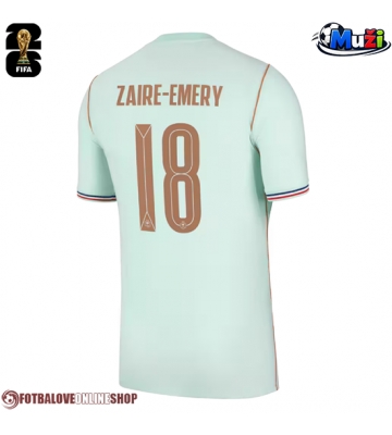 Francie Warren Zaire-Emery #18 Venkovní Dres MS 2026 Krátkým Rukávem