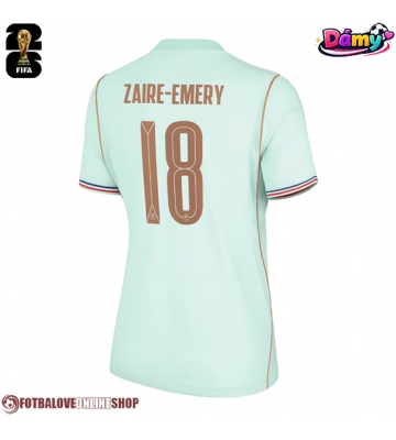 Francie Warren Zaire-Emery #18 Venkovní Dres pro Dámy MS 2026 Krátkým Rukávem