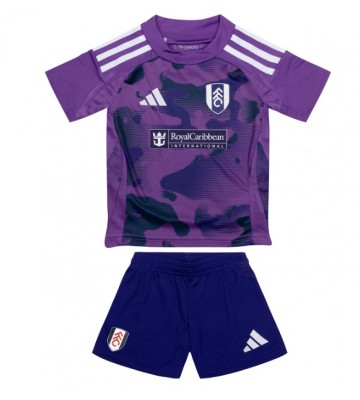 Fulham Alternativní dres komplet pro Děti 2024-25 Krátkým Rukávem (+ Krátké kalhoty)