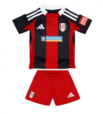 Fulham Venkovní dres komplet pro Děti 2024-25 Krátkým Rukávem (+ Krátké kalhoty)