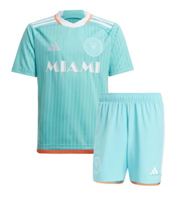 Inter Miami Alternativní dres komplet pro Děti 2024-25 Krátkým Rukávem (+ Krátké kalhoty)