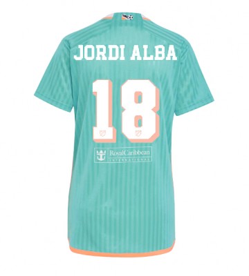 Inter Miami Jordi Alba #18 Alternativní Dres pro Dámy 2024-25 Krátkým Rukávem