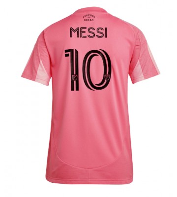 Inter Miami Lionel Messi #10 Domácí Dres pro Dámy 2025-26 Krátkým Rukávem Inter Miami Lionel Messi #10 Domácí Dres pro Dámy 2025-26 Krátkým Rukávem