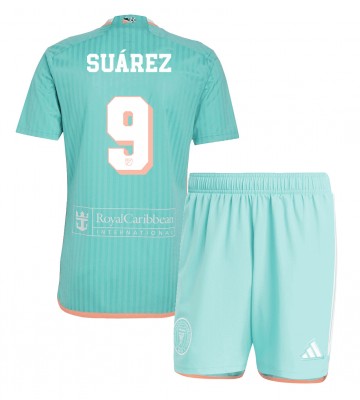 Inter Miami Luis Suarez #9 Alternativní dres komplet pro Děti 2024-25 Krátkým Rukávem (+ Krátké kalhoty)