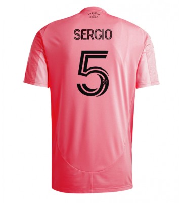 Inter Miami Sergio Busquets #5 Domácí Dres 2025-26 Krátkým Rukávem