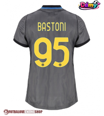 Inter Milan Alessandro Bastoni #95 Alternativní Dres pro Dámy 2026-27 Krátkým Rukávem
