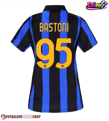 Inter Milan Alessandro Bastoni #95 Domácí Dres pro Dámy 2026-27 Krátkým Rukávem