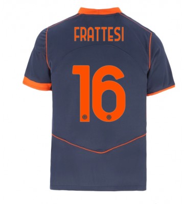 Inter Milan Davide Frattesi #16 Alternativní Dres 2025-26 Krátkým Rukávem