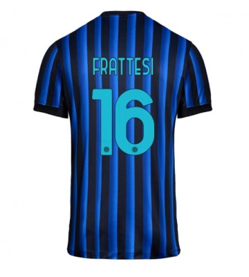 Inter Milan Davide Frattesi #16 Domácí Dres 2025-26 Krátkým Rukávem