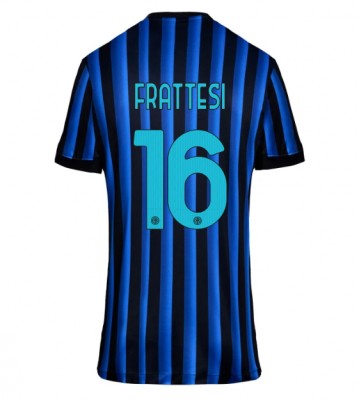 Inter Milan Davide Frattesi #16 Domácí Dres pro Dámy 2025-26 Krátkým Rukávem