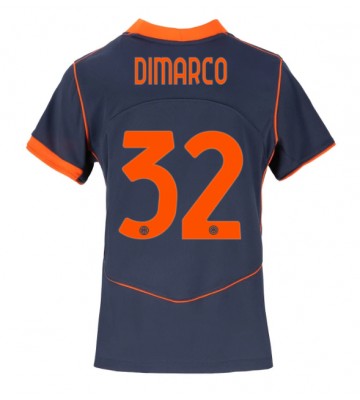 Inter Milan Federico Dimarco #32 Alternativní Dres pro Dámy 2025-26 Krátkým Rukávem