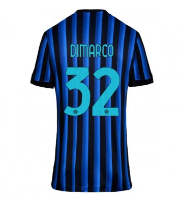 Inter Milan Federico Dimarco #32 Domácí Dres pro Dámy 2025-26 Krátkým Rukávem