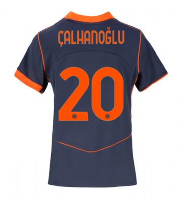 Inter Milan Hakan Calhanoglu #20 Alternativní Dres pro Dámy 2025-26 Krátkým Rukávem Inter Milan Hakan Calhanoglu #20 Alternativní Dres pro Dámy 2025-26 Krátkým Rukávem