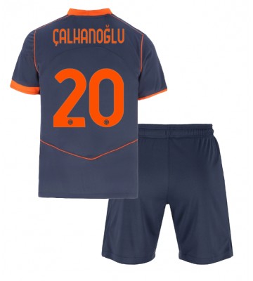 Inter Milan Hakan Calhanoglu #20 Alternativní dres komplet pro Děti 2025-26 Krátkým Rukávem (+ Krátké kalhoty)