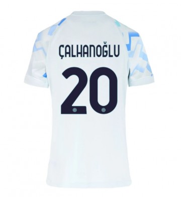 Inter Milan Hakan Calhanoglu #20 Venkovní Dres pro Dámy 2025-26 Krátkým Rukávem Inter Milan Hakan Calhanoglu #20 Venkovní Dres pro Dámy 2025-26 Krátkým Rukávem