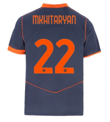 Inter Milan Henrikh Mkhitaryan #22 Alternativní Dres 2025-26 Krátkým Rukávem