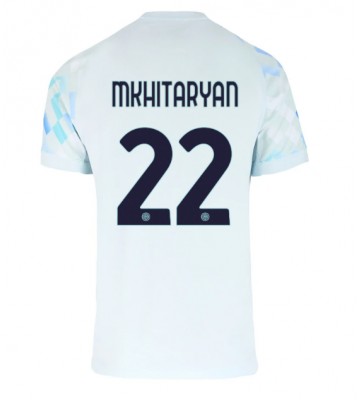 Inter Milan Henrikh Mkhitaryan #22 Venkovní Dres 2025-26 Krátkým Rukávem