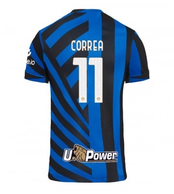 Inter Milan Joaquin Correa #11 Domácí Dres 2024-25 Krátkým Rukávem