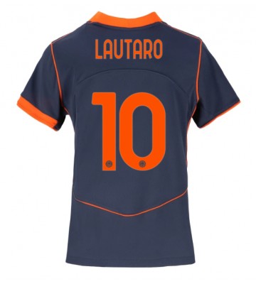 Inter Milan Lautaro Martinez #10 Alternativní Dres pro Dámy 2025-26 Krátkým Rukávem