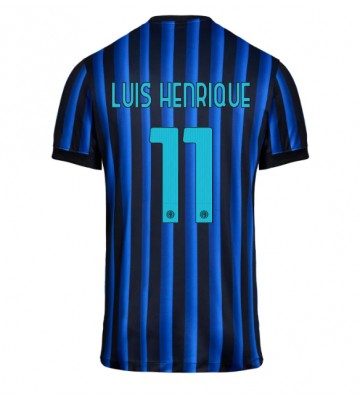 Inter Milan Luis Henrique #11 Domácí Dres 2025-26 Krátkým Rukávem
