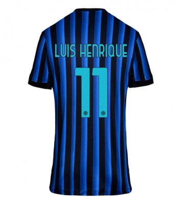 Inter Milan Luis Henrique #11 Domácí Dres pro Dámy 2025-26 Krátkým Rukávem