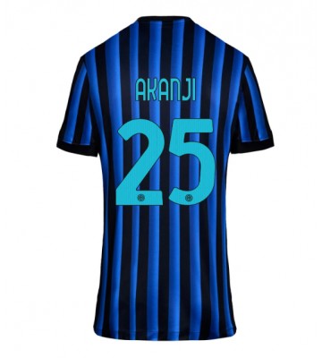 Inter Milan Manuel Akanji #25 Domácí Dres pro Dámy 2025-26 Krátkým Rukávem