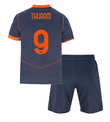Inter Milan Marcus Thuram #9 Alternativní dres komplet pro Děti 2025-26 Krátkým Rukávem (+ Krátké kalhoty)
