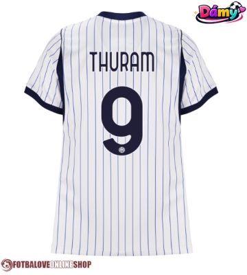 Inter Milan Marcus Thuram #9 Venkovní Dres pro Dámy 2026-27 Krátkým Rukávem