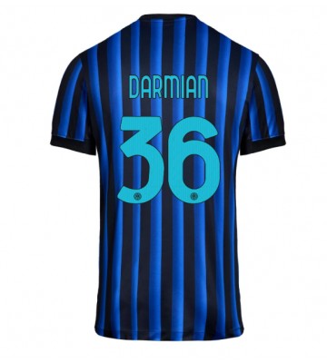 Inter Milan Matteo Darmian #36 Domácí Dres 2025-26 Krátkým Rukávem