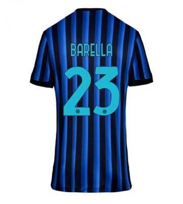 Inter Milan Nicolo Barella #23 Domácí Dres pro Dámy 2025-26 Krátkým Rukávem