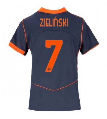 Inter Milan Piotr Zielinski #7 Alternativní Dres pro Dámy 2025-26 Krátkým Rukávem