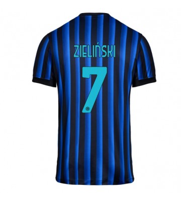 Inter Milan Piotr Zielinski #7 Domácí Dres 2025-26 Krátkým Rukávem