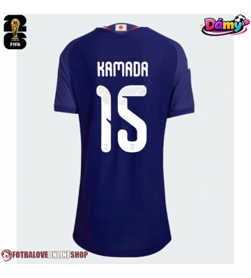Japonsko Daichi Kamada #15 Domácí Dres pro Dámy MS 2026 Krátkým Rukávem
