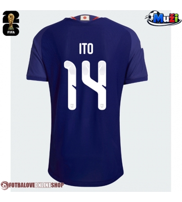 Japonsko Junya Ito #14 Domácí Dres MS 2026 Krátkým Rukávem