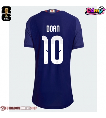 Japonsko Ritsu Doan #10 Domácí Dres pro Dámy MS 2026 Krátkým Rukávem