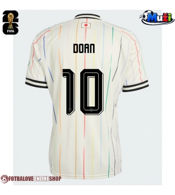 Japonsko Ritsu Doan #10 Venkovní Dres MS 2026 Krátkým Rukávem