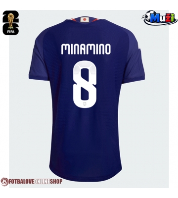 Japonsko Takumi Minamino #8 Domácí Dres MS 2026 Krátkým Rukávem