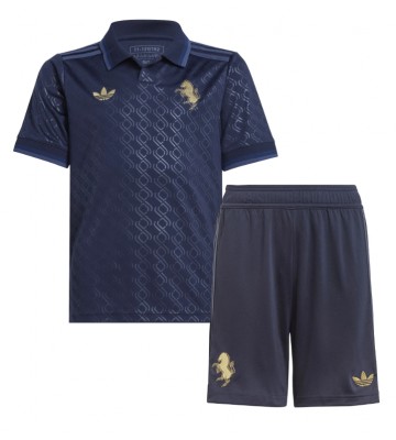 Juventus Alternativní dres komplet pro Děti 2024-25 Krátkým Rukávem (+ Krátké kalhoty)