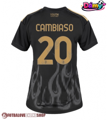 Juventus Andrea Cambiaso #20 Alternativní Dres pro Dámy 2026-27 Krátkým Rukávem