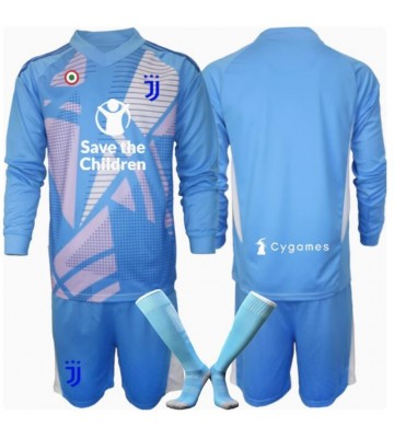 Juventus Brankář Alternativní dres komplet pro Děti 2024-25 Dlouhým Rukávem (+ Krátké kalhoty)