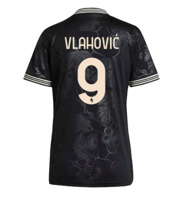 Juventus Dusan Vlahovic #9 Alternativní Dres pro Dámy 2025-26 Krátkým Rukávem