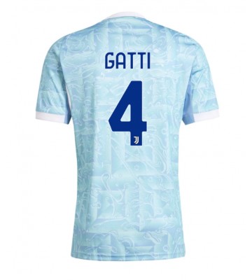 Juventus Federico Gatti #4 Venkovní Dres 2025-26 Krátkým Rukávem