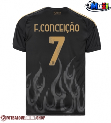 Juventus Francisco Conceicao #7 Alternativní Dres 2026-27 Krátkým Rukávem
