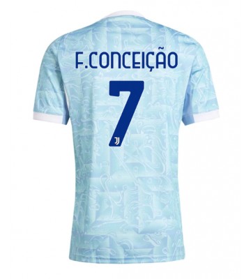 Juventus Francisco Conceicao #7 Venkovní Dres 2025-26 Krátkým Rukávem